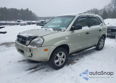 2008 Hyundai Tucson Gls из США, поврежденный, VIN KM8JM12BX8U812290